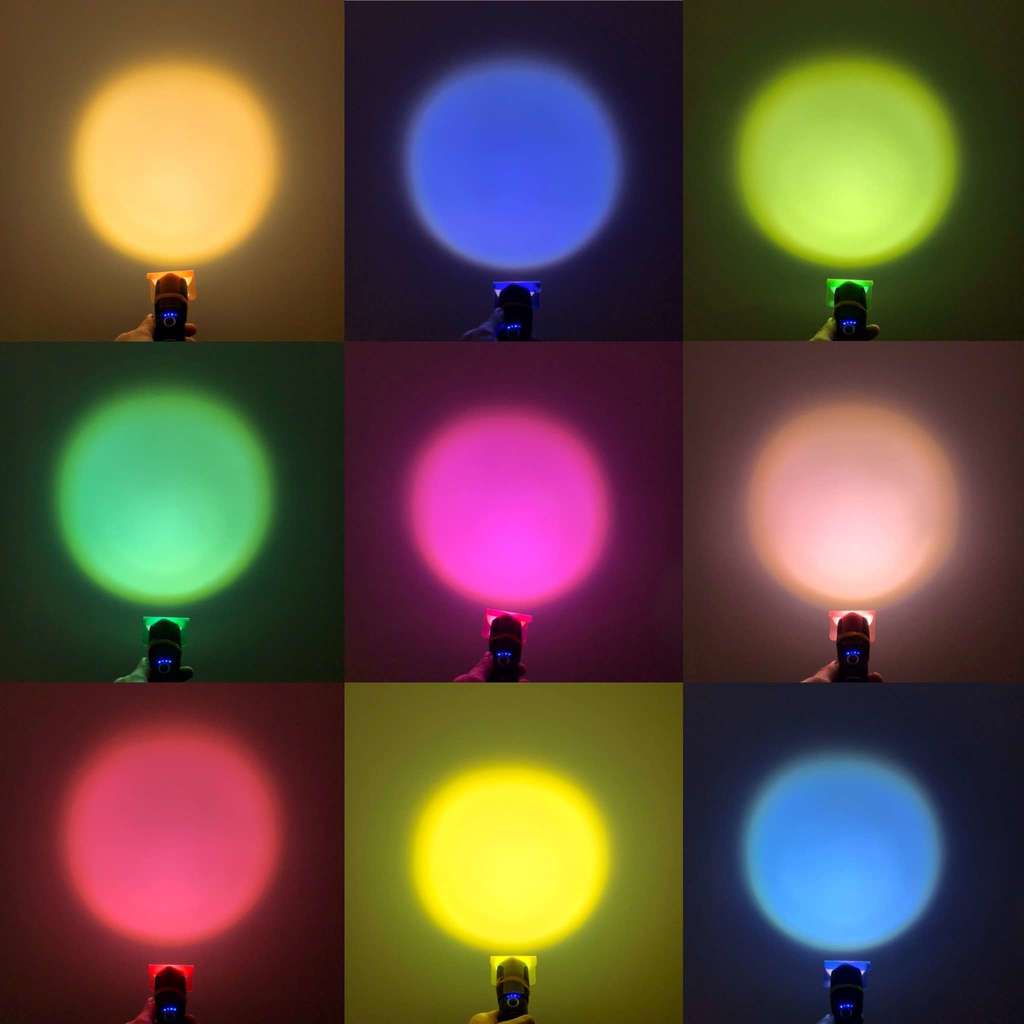 A set of gel filters