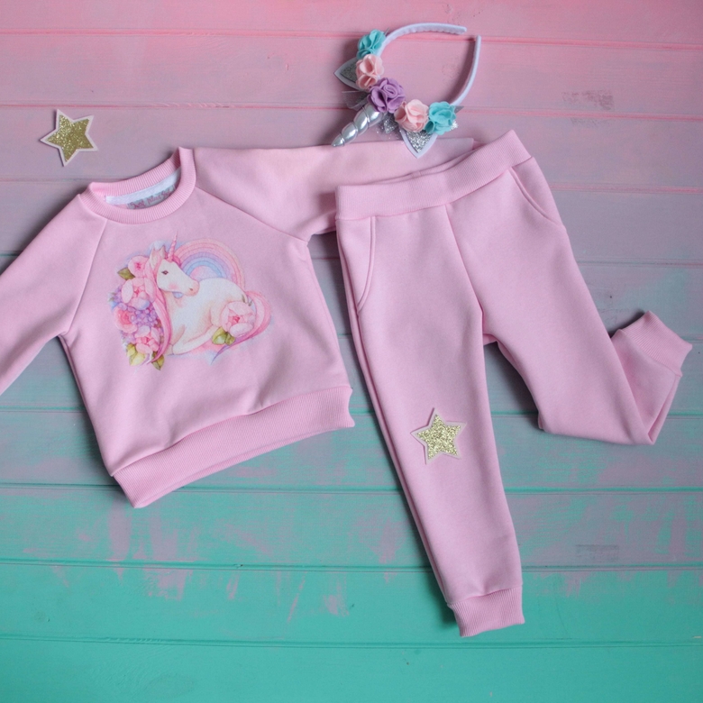 Костюм розовый "Единорог"