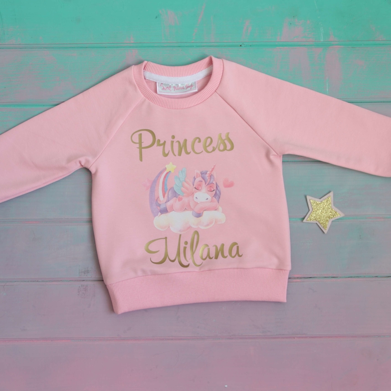 Cвитшот именной с "Пони"