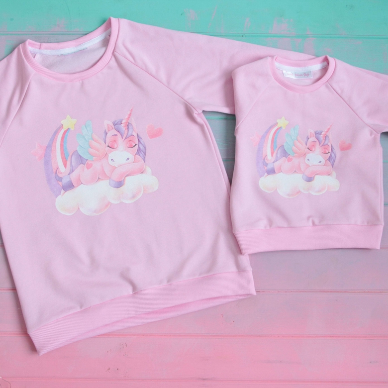 Cвитшоты розовый с "Пони"