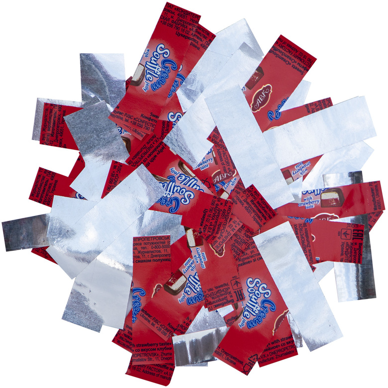 Купить Конфетти Красный