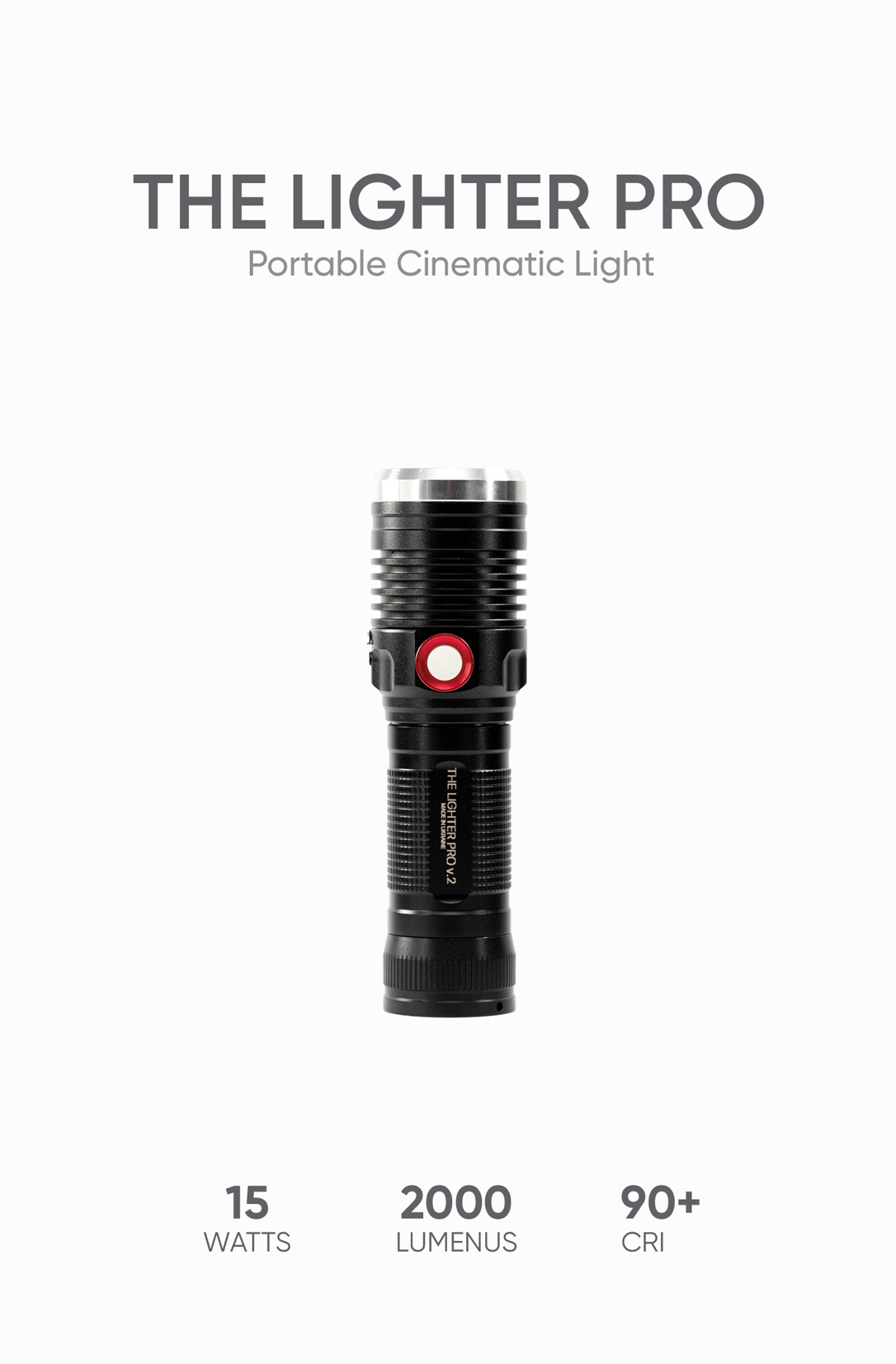 Lanternă foto THE LIGHTER v.2 15W