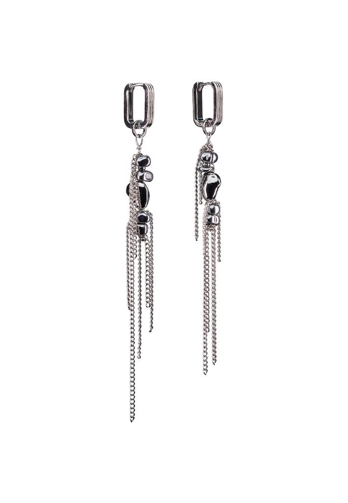 Серьги fluid 11