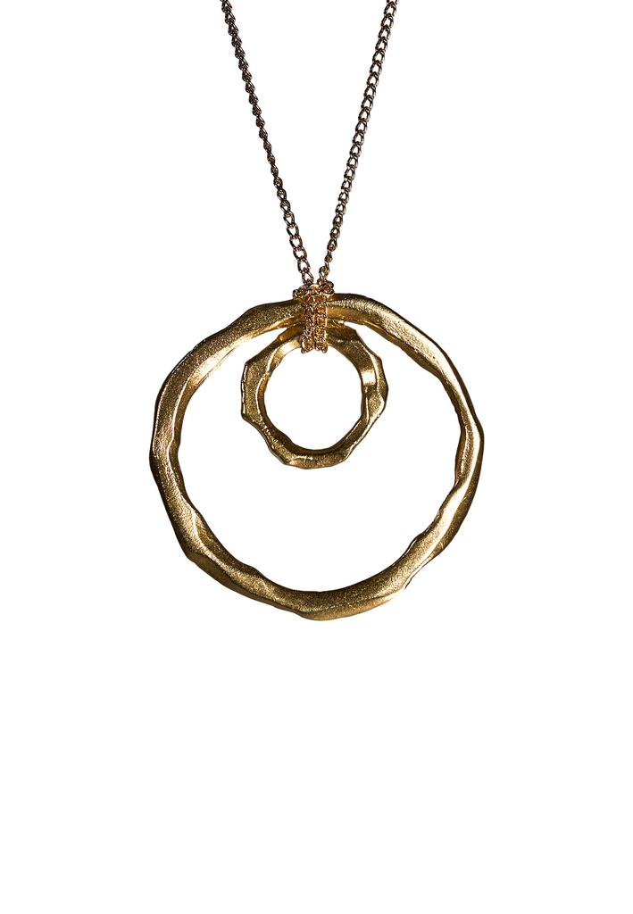 Подвеска TWO RINGS на цепочке