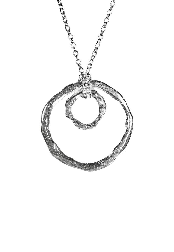 Подвеска TWO RINGS на цепочке