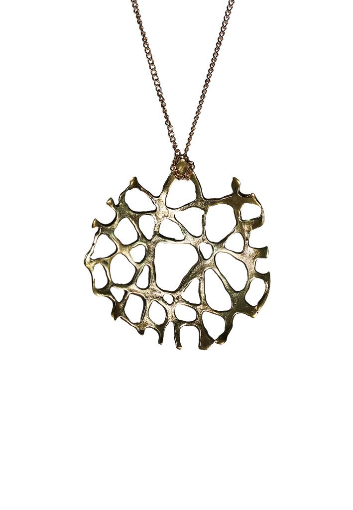 Подвеска CRAQUELURE на цепочке