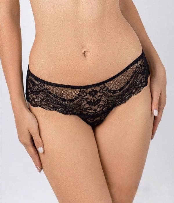 Трусы бразилиана с кружевом Orhideja 299-385
