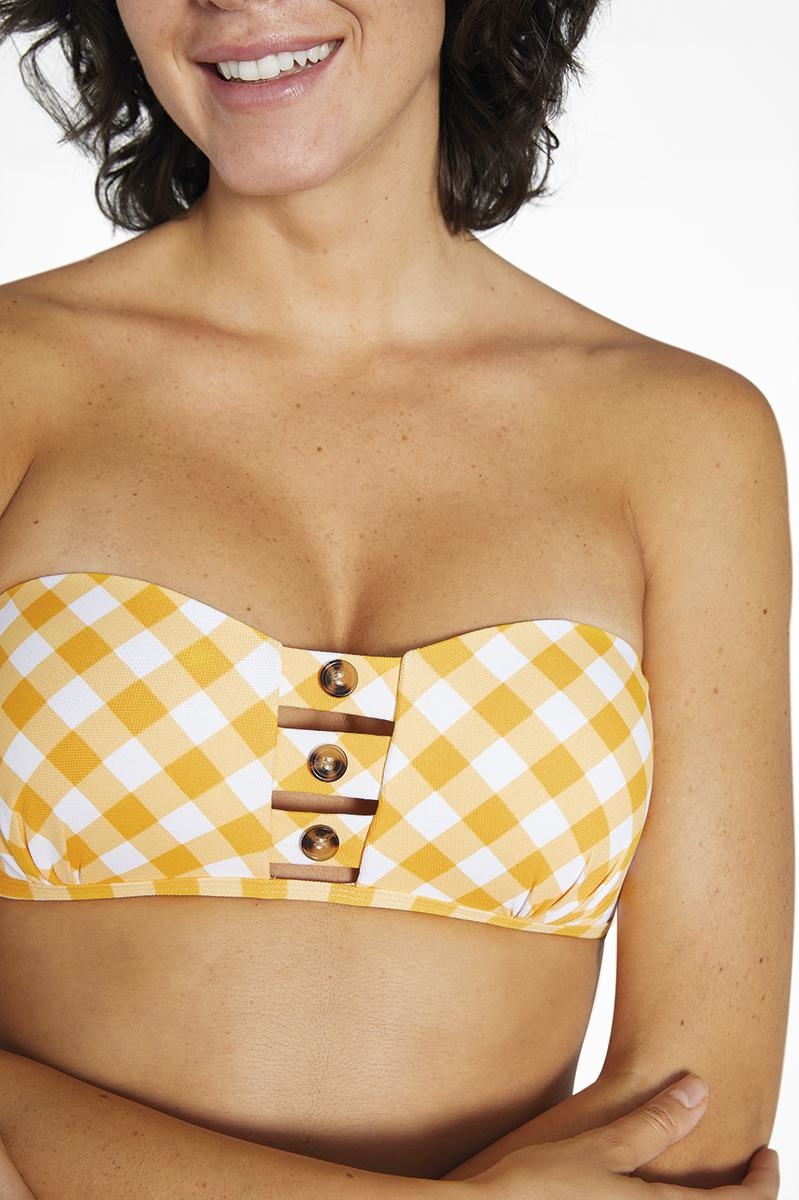 Раздельный купальник бандо/слипы