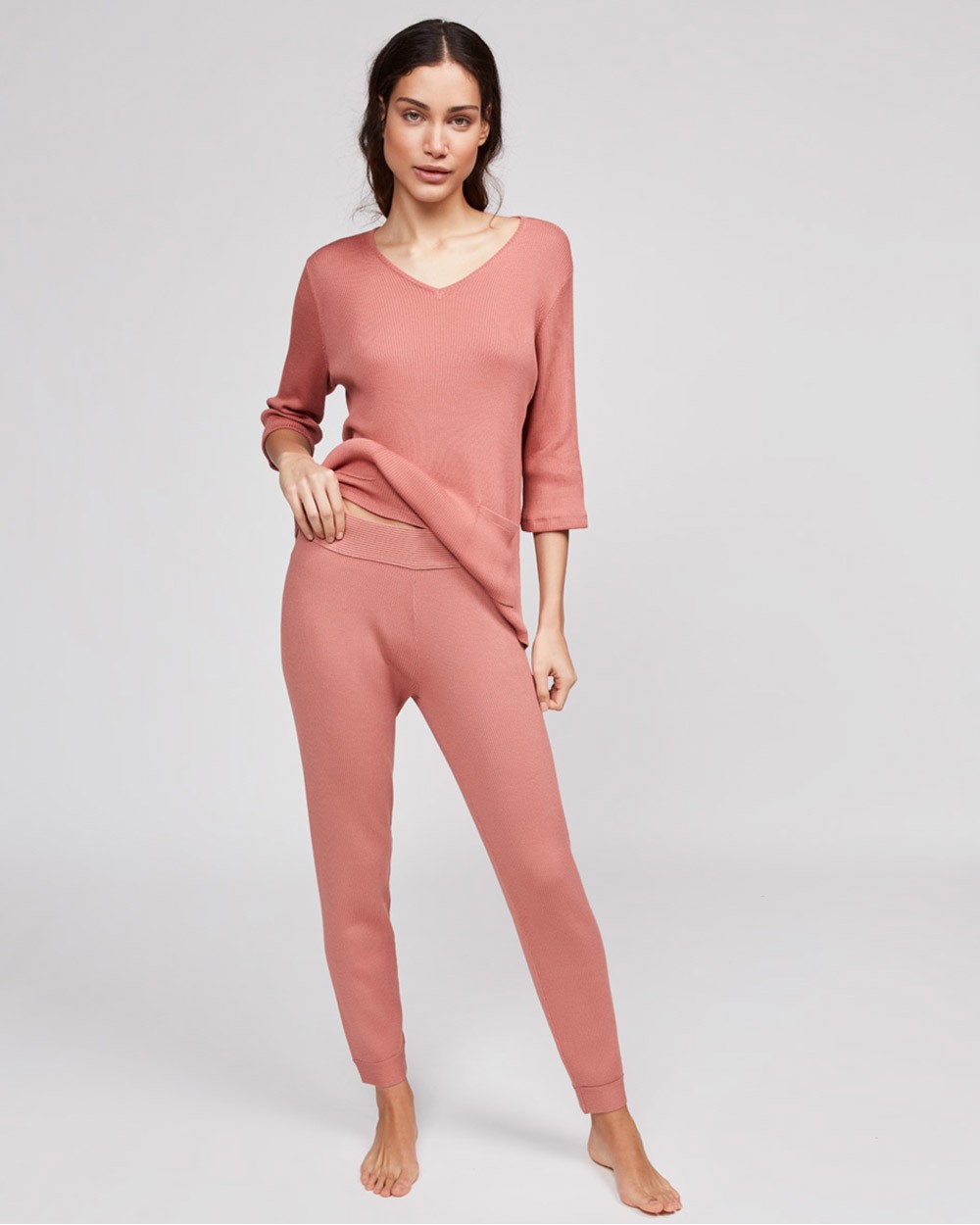 Домашний комплект свитер и брюки из вискозы Gisela Испания 3/1907-3/1908