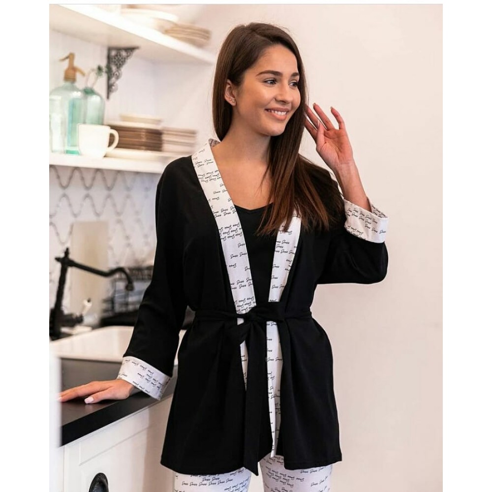 Кардиган для дома из хлопка Sensis Польша Antonella