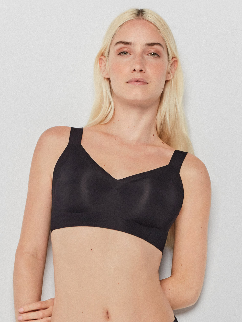 Бюстгальтер-топ на широких бретелях безшовний 1/10010 Gisela Іспанія