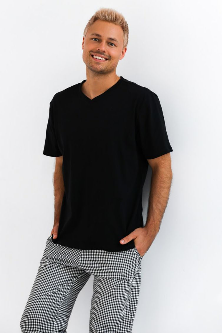 Піжама з довгою штанкою чоловіча 100% бавовна Pedro Sensis Польща