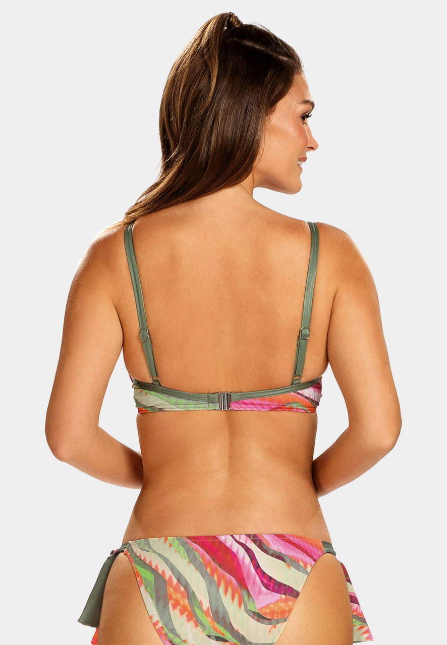 Купальник роздільний FG21/FD17 880 Fantasy Khaki & Cherry Feba Польща