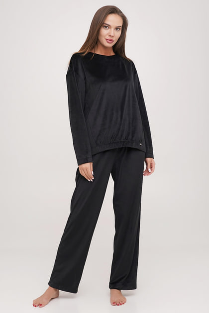 Жіночий костюм велюровий 03206 Effetto Італія