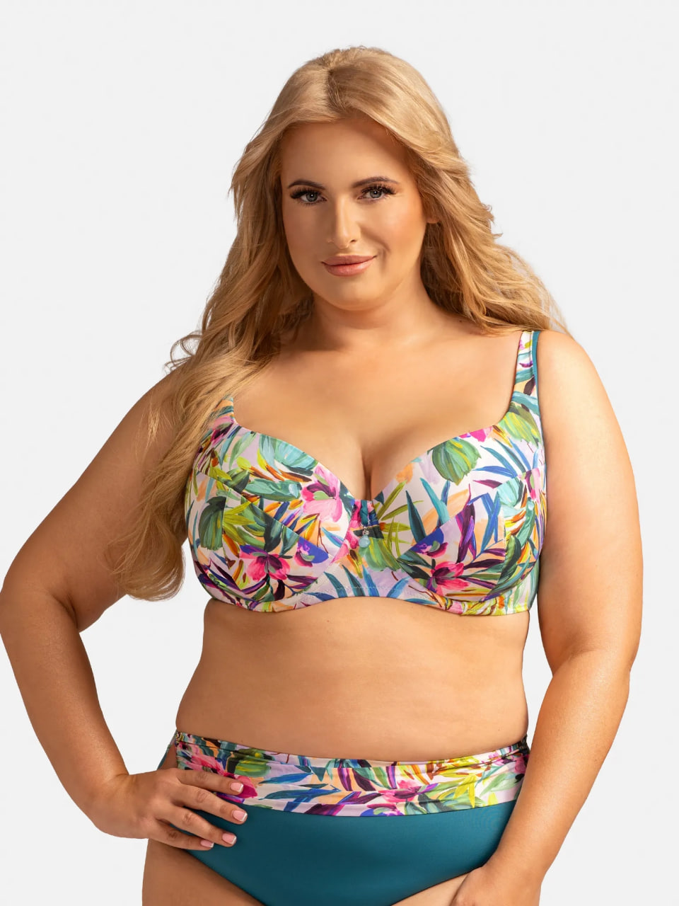 Купальник роздільний FG04+FD10/904 Tropical Feba Польща