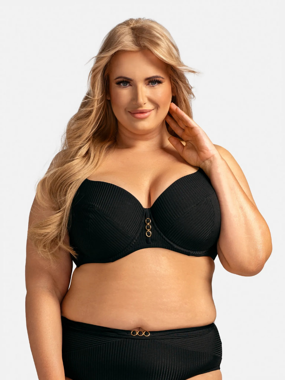 Купальник з великими чашками FG04E+FD04E 807 Feba Польща