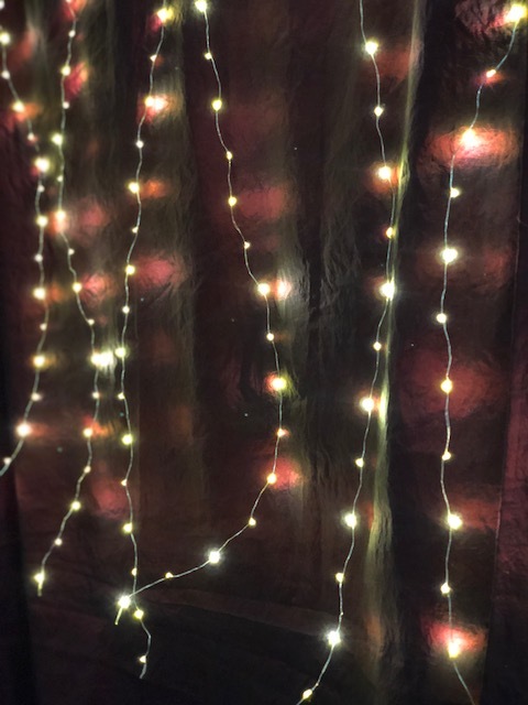 Штора микролед  "Локоны Ангела"