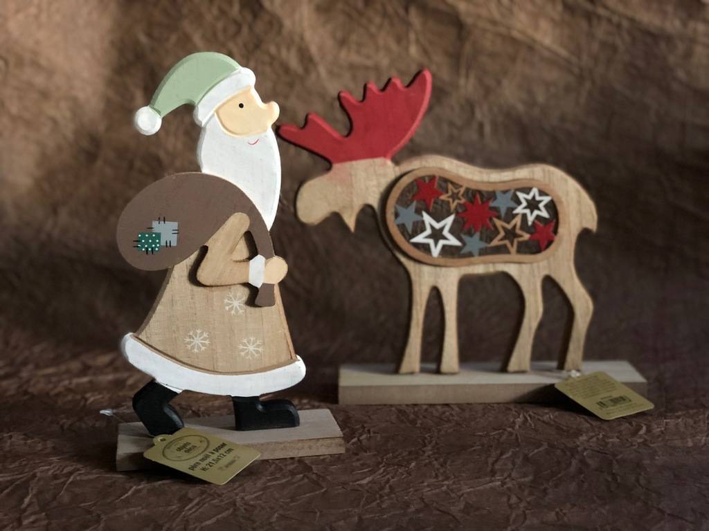 Деревянный декор "Рождество"