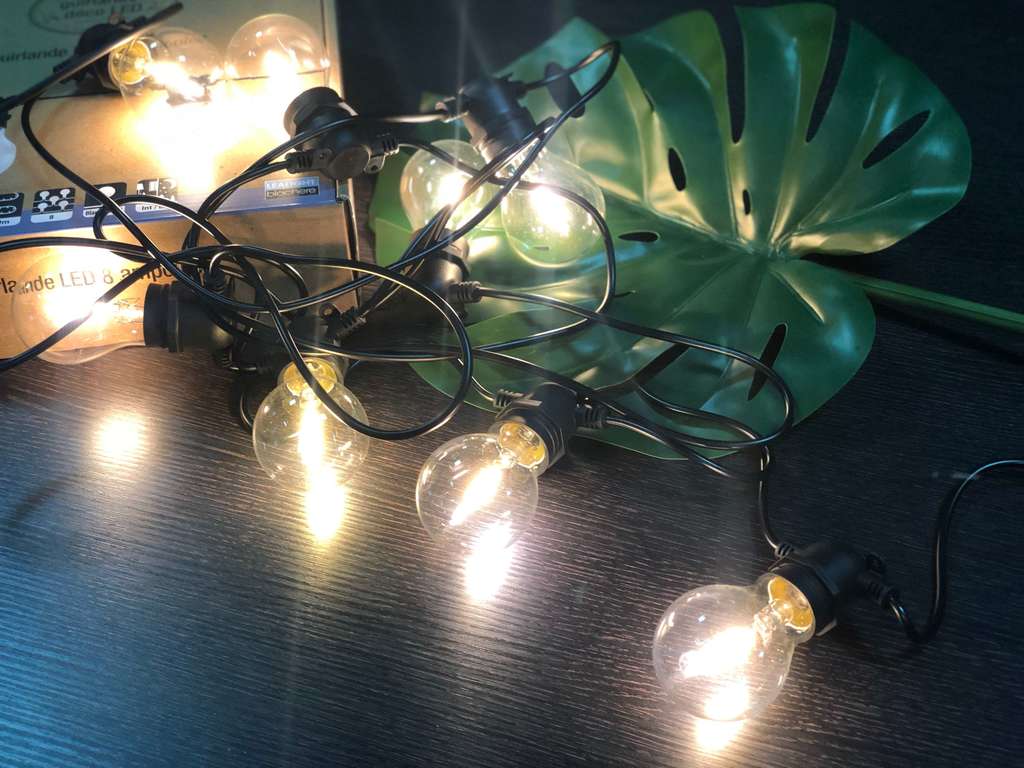 Гирлянда стекло "Карнавал"