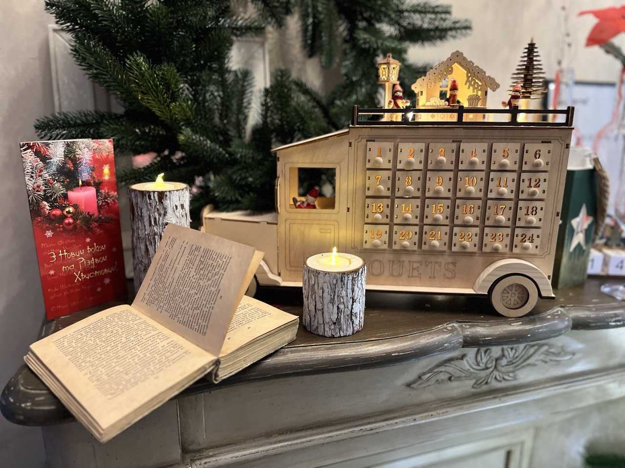 Настольный календарь - грузовик