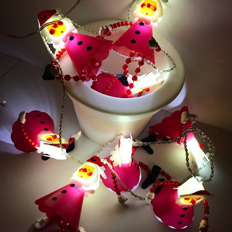 Гирлянда "Санта"