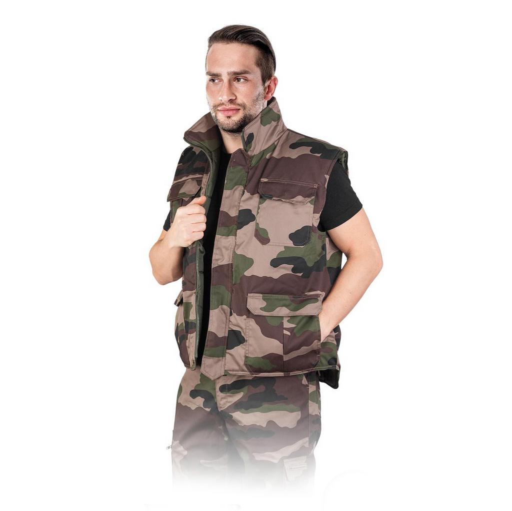 Leber & Hollman LH-HUNBE MO Waistcoat - Утеплений жилет камуфляжного кольору