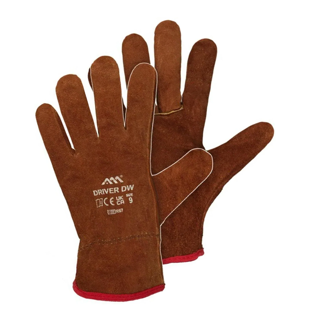 ArtMas Gloves DRIVER DW - Захисні рукавички з коров'ячої шкіри