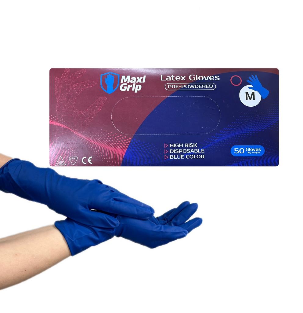 Maxi Grip - Рукавиця латексна, упаковка 25 пар