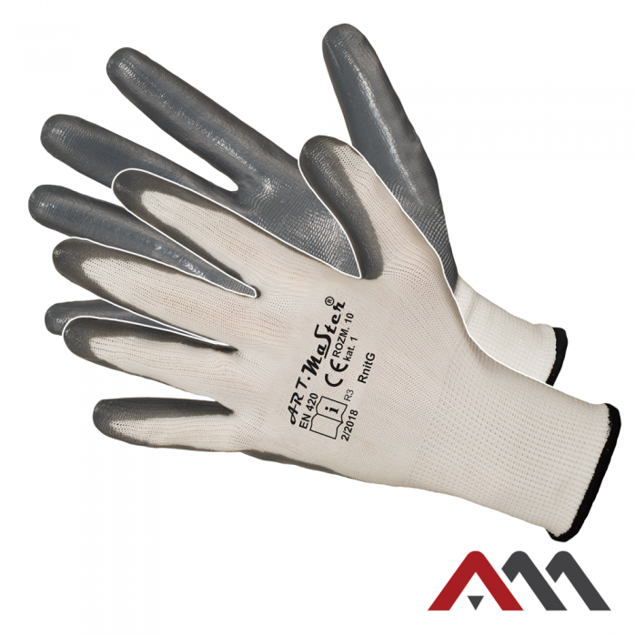 ART.MAS GLOVES RNITG CAT.1 - Рукавички з нітриловим покриттям на UAFORMA.com