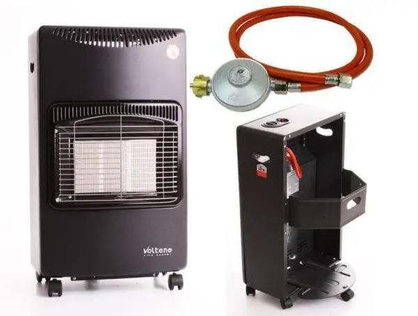 Газовий обігрівач VOLTENO + редуктор зі шлангом