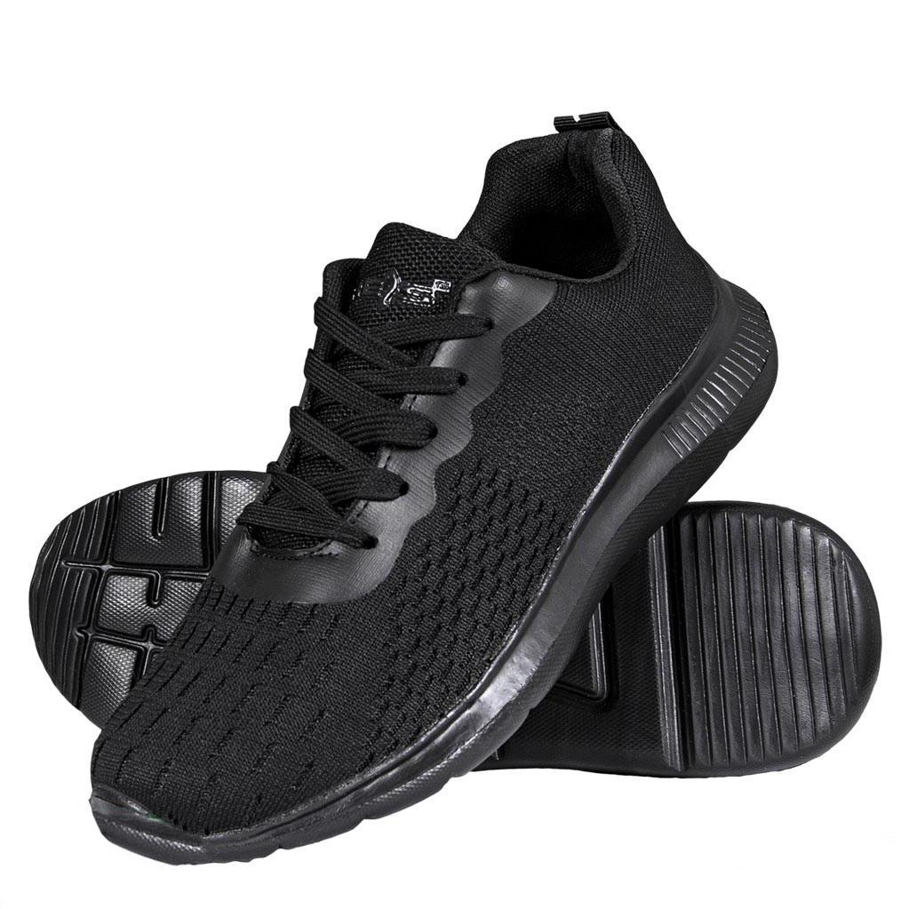 REIS BSMUSTA  - Спортивні черевики кросівки чорні без метелевого носка