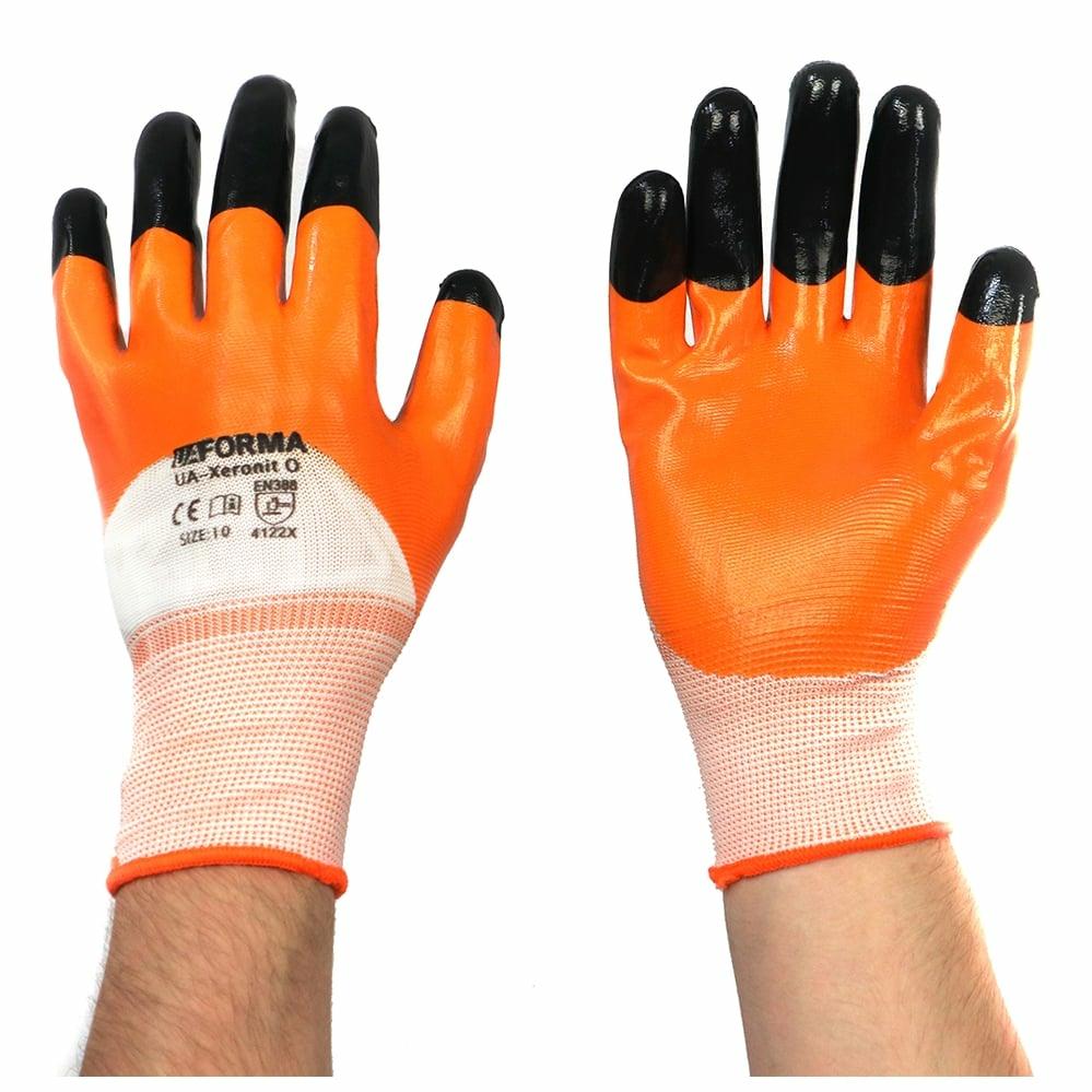 Рукавиці робочі з нітриловим покриттям - UAFORMA Gloves UA-XERONIT O