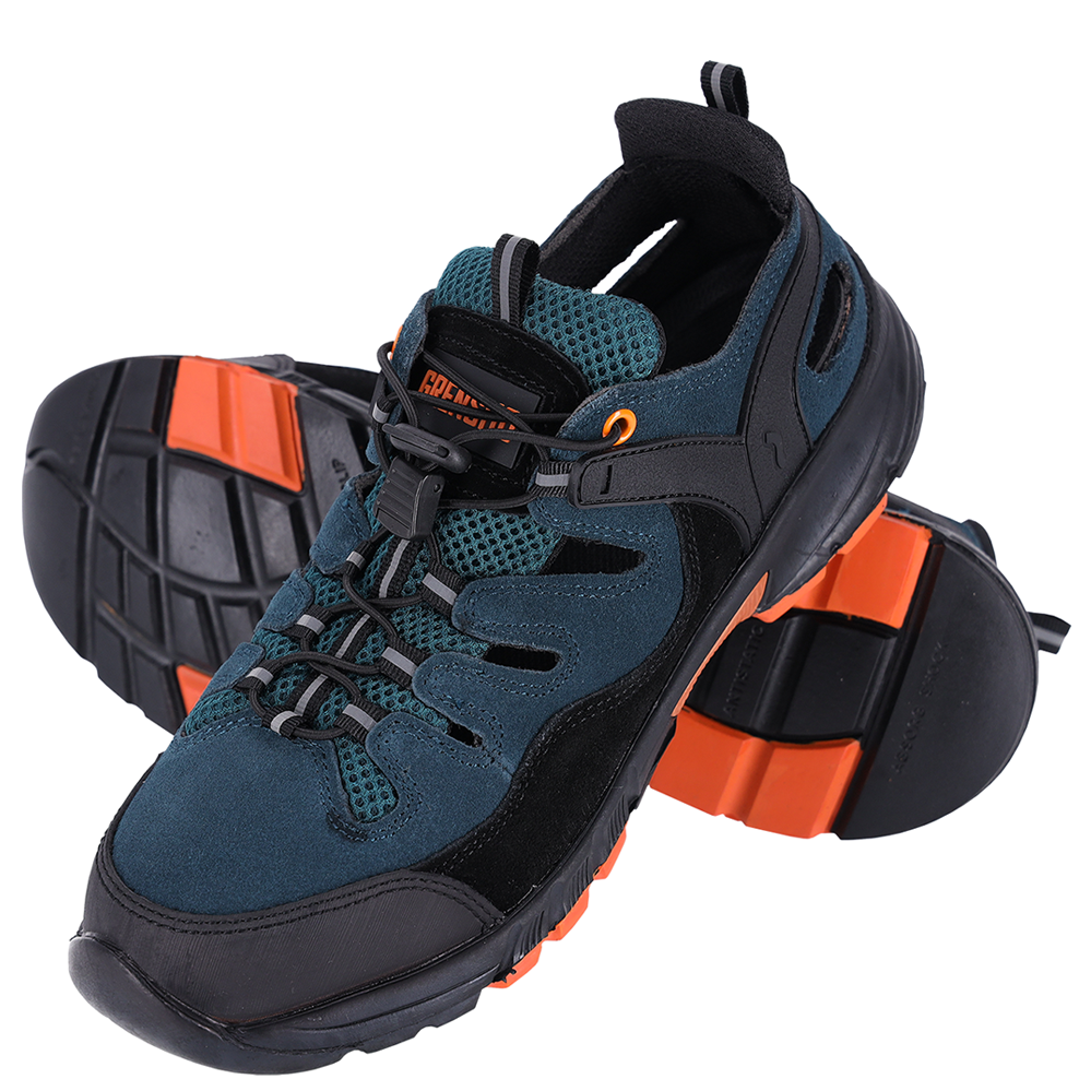 REIS GRENSHO BDEEP-S MORBP - Робочі сандалі Чорно-сині