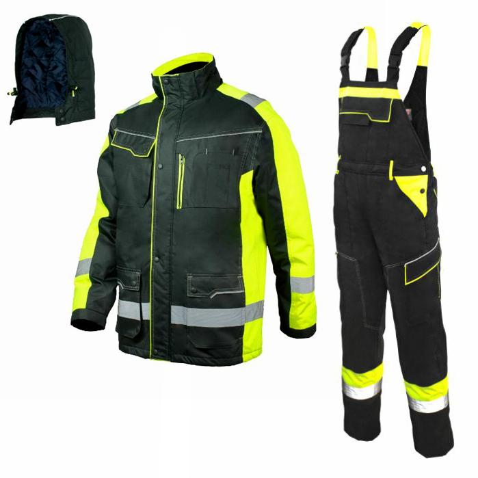 ArtMas Universal OC Bip-Pants & Classwork Long Jacket - Робочий зимовий утеплений комплект напівкомбінезон та куртка