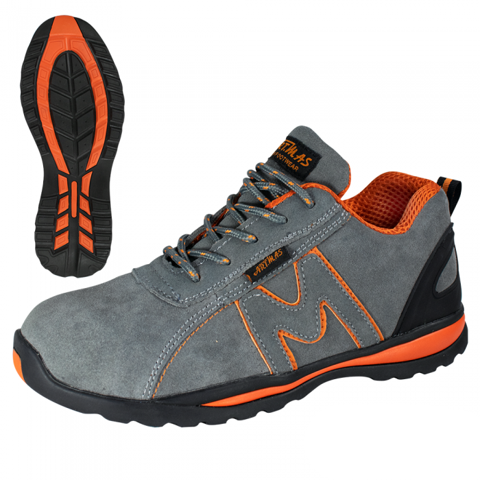ArtMas Shoes BSport 3G Grey - Робочі черевики BSport 3G  з металевим підноском
