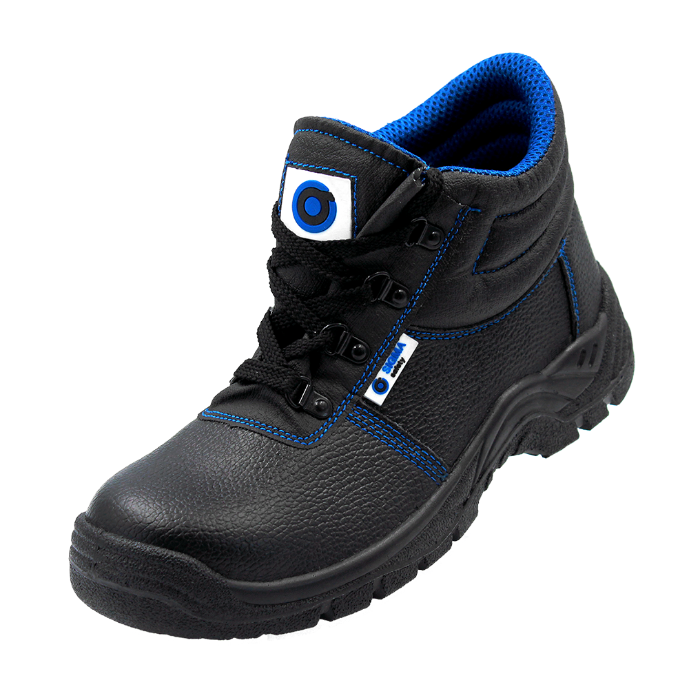 SIGMA SAFETY Shoes BASEL O1 FO SR - Робочі шкіряні черевики без металевого носка