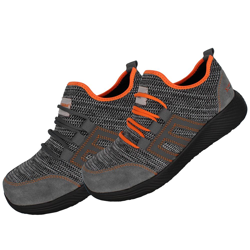 SIGMA SAFETY Shoes Black Marathon S1PS SR Antymagnetic - Робочі кросівки з композитним носком