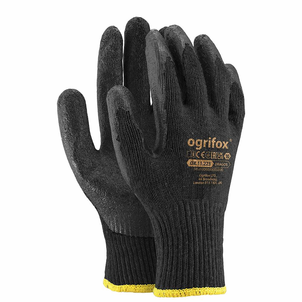 OGRIFOX Gloves OX-DRAGOS BB - Рукавички захисні покриті гумою з пористою структурою