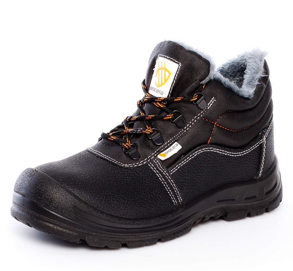 PROCERA Safety Ankle Boots Winter Solid S1 SRC - Зимові робочі черевики з металевим підноском