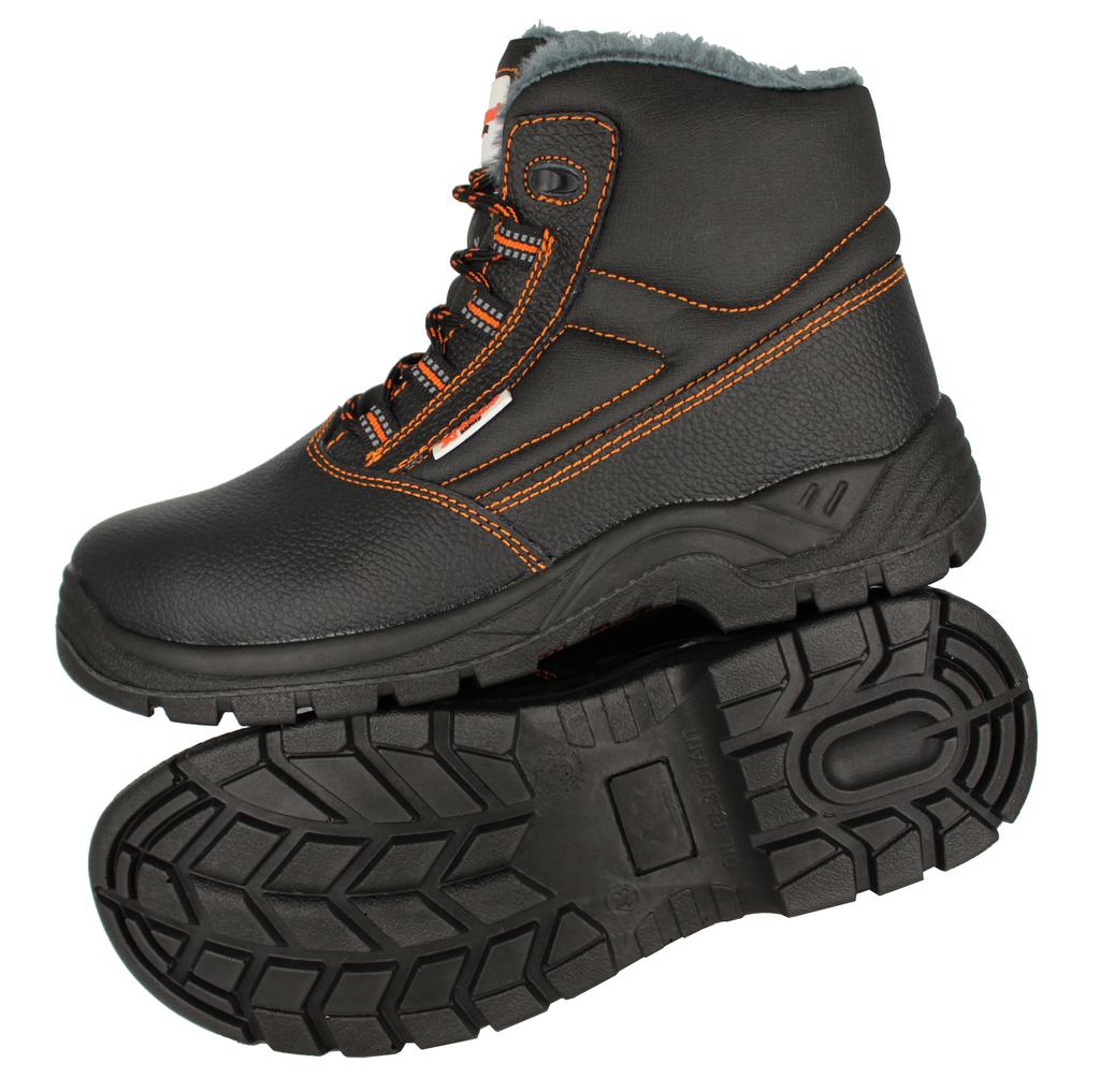 SIGMA SAFETY Shoes OLAF Winter S3S FO SR Antymagnetic - Робочі шкіряні черевики з композитним підноском