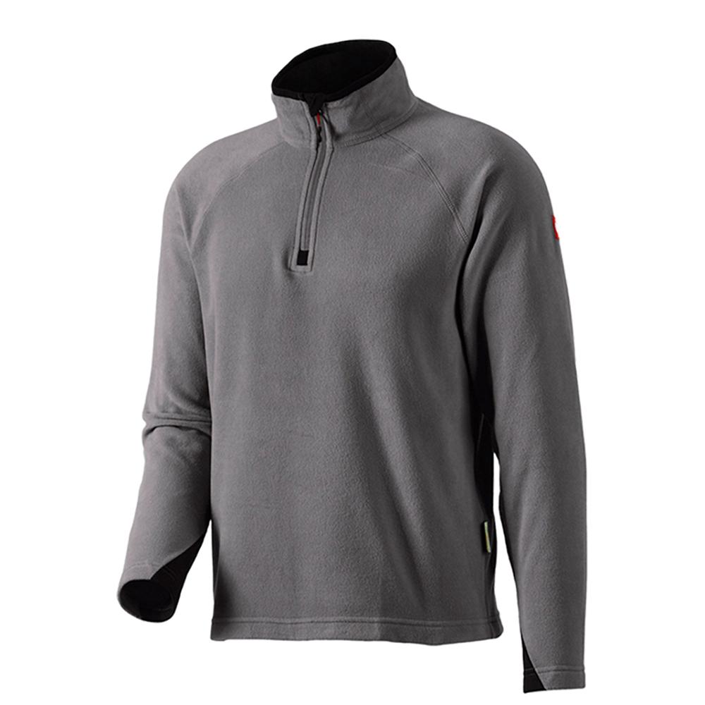STRAUSS Microfleece Troyer Dryplexx® Micro Anthracite - Робочий светр сірий Штраус