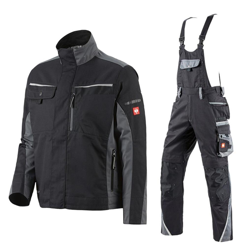 STRAUSS Motion Bib-Pants & Jacket GRC - Робочий комплект напівкомбінезон та куртка