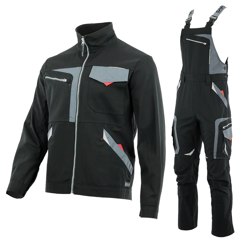 SARA WORKWEAR Jacket & Bib-Pants DRAGON - Робочий комплект куртка та напівкомбінезон