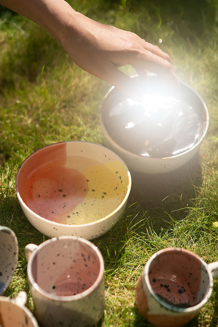 Aquarelle collection bowls