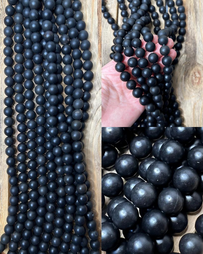 Шунгит натуральный шар 12 мм