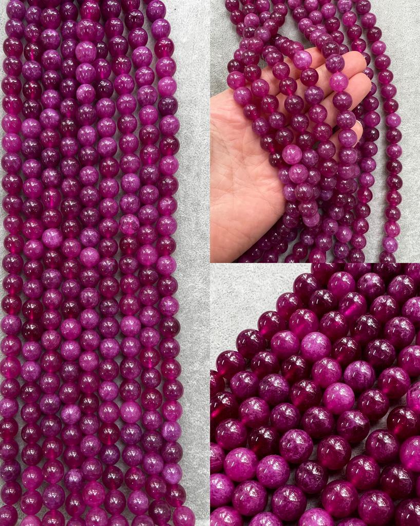 Кварц малиновый 10 мм