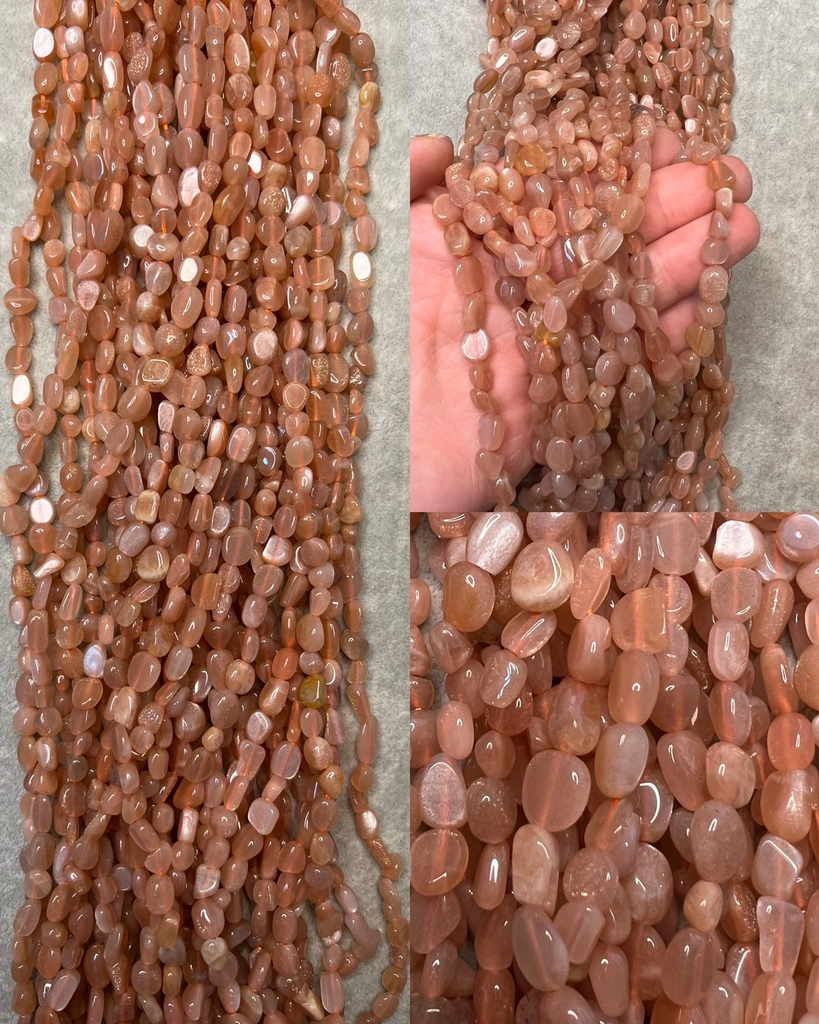 Солнечный камень галтовка