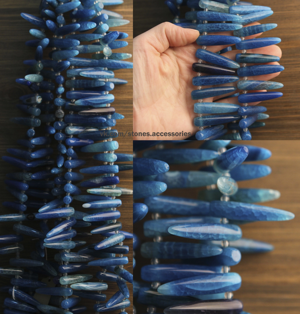 Агат кракле / цена со скидкой 40%