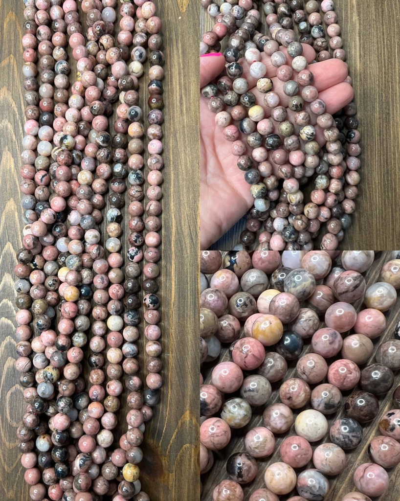 Родонит шар 8 мм