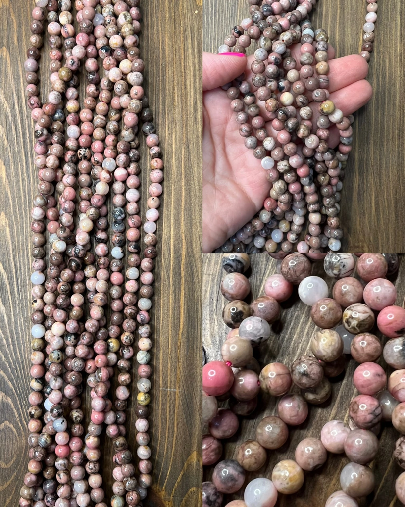 Родонит шар 6 мм